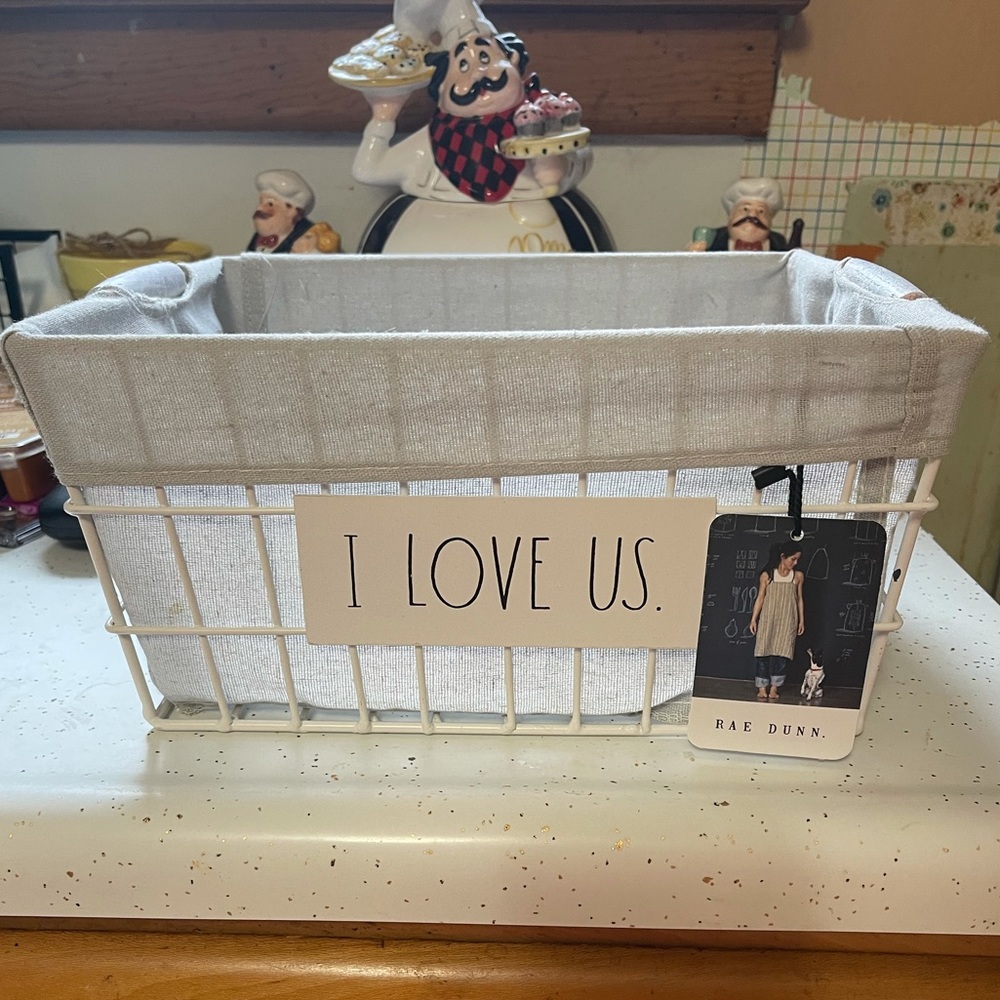 Rae Dunn storage basket